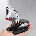 LinkMejor 9581 RTR 1/50 2.4G 28CH All Alloy RC Car Excavator 950  Lead Screw Remote Control Simulation Engineering Vehicles Electric Toys Models