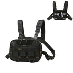 LinkMejor Fishing Mini Tactical Bags 20L Capacity Waterproof Nylon Climbing Camping Backpacks Outdoor Travel Vest Backpack Fanny Pack