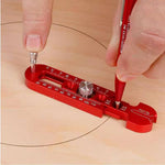 Woodworking Compass Circular Drawing Scriber Aluminum Alloy Adjustable Measuring Gauges 20-120mm 20-280mm Range
