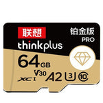 LinkMejor Thinkplus U3 A2 C10 Platinum TF Card 32GB/64GB/128GB/256GB High Speed Mini SD Card Flash Memory Card for Smartphone Driving Recorder Camera
