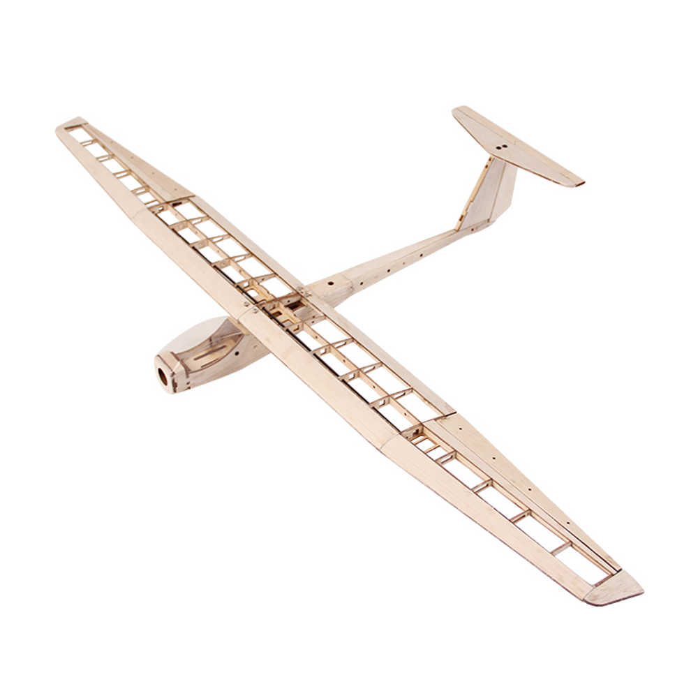 LinkMejor Griffin 1055mm Wingspan Balsa Wood RC Airplane Glider Trainer KIT
