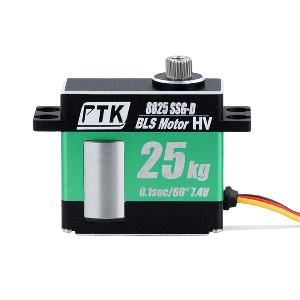 LinkMejor 8825 SSG-D 25Kg Metal Gear Brushless RC Servo for RC Model Helicopters Drones Robots