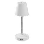 Elfeland Gesture Control USB Rechargeable LED Table Light with RGB Color Changing 3 Color Temperatures & Adjustable Height LED Mood Light for Desktop Bedroom Office