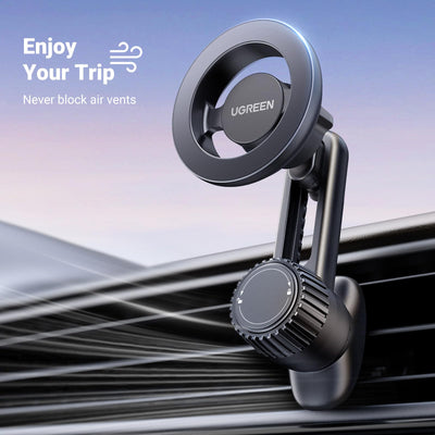 LinkMejor Magnetic Phone Mount for Car Compatible Magnetic Car Phone Holder Compatible with iPhone 16 15 Pro Max 14 13 12 Pro Mini