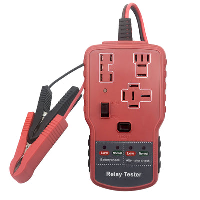 RT-900 12V Car Battery Relay Tester Car Battery Checker Automotive Electronic Relay Tester Broad Voltage 5-16V Range Operates in 0-50°C  LED Indicator Light