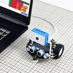 Yahboom Microbit Smart Robot Car Video Remote Control with WiFi Image Module for Kids Programming Educational Learn DIY Electronic Kit