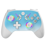 CM-618 Wireless bluetooth 5.3 Game Controller with Hall Effect Joysticks and Triggers RGB Lighting Mechanical Buttons Programmable Back Buttons 1000Hz Polling for Switch PC Steam iOS Android