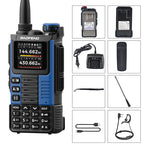 Baofeng K67 PRO Multi-Band Walkie Talkie 2600mAh Battery Six Bands Receive FM Radio NOAA Weather Alerts VOXs Function