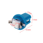10 Pack LED Car Indicator Lights T5 B8.5d Width Light 5050SMD 1 LED Instrument Light Instrument Panel Light Bulbs