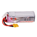 LinkMejor GNB 15.2V 450mAh 80C 4S HV LiPo Battery XT30 Plug for iFlight A85