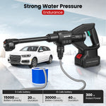 LinkMejor 6 In 1 Cordless Car High Pressure Car Washer Washing Cleaner Machine Water Spayer With Battery