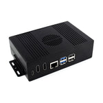 All-In-One Mini-Computer Kit for Raspberry Pi 5 with PCIe Extending to Gigabit Ethernet 4-Port USB 3.2 Gen1 M.2 Interface for Enhanced Connectivity Expansion