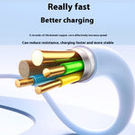 Baseus Foamed Silicone Series 2.4A USB-A to iP Cable Fast Charging Data Transmission Copper Core Line 1M/2M Long for iPhone 14 14 Pro 13 12 Pro Max for iPad Pro