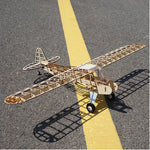 LinkMejor J3 Cub 1010mm Wingspan Balsa Wood RC Airplane Trainer KIT