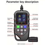 YM119 OBDII Scanner Diagnostic Tool OBD2 Code Reader 1.8-inch TFT Color Screen Car Automotive Diagnostic Tool