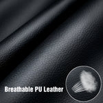 5 Seats Universal Car Seat Covers Deluxe PU Leather Seat Cushion Full Set Cover