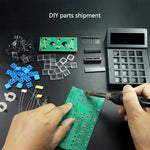 DIY LCD1062 Electronic Calculator Kit ABS Shell Soldering Training Microcontroller Experiment