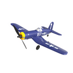 LinkMejor Mini F4U V2 EPP 400mm Wingspan 2.4G 6-Axis Gyro One Key Return Aerobatic Indoor RC Airplane Trainer Fixed Wing BNF/RTF for Beginner