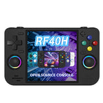 [128G] RF40H 30000+ Games Handheld Game Console 4-inch IPS Screen with RGB Joysticks RK3326 Open Source Linux System Retro Gaming Console 4000mAh WiFi Player Console