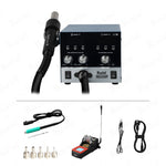 Kaisi 8624P 800W Hot Air Gun BGA Rework Station SMD Soldering Iron 210 Desoldering Station Display Welding Tool 2 IN 1