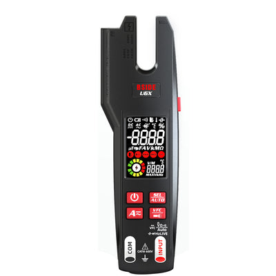 LinkMejor U6X Digital Clamp Meter Multifunctional Testing Device 0-620V with Infrared Temperature Sensing Diode Measurement Compact Ideal for Electrical Troubleshooting and Repair
