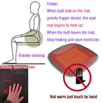 5V USB Heated Seat Cover Car Office Chair Electric Heating Car Seat Cushion Universal Winter Household Warm Seat Cushion