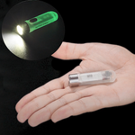 LinkMejor TIKI/TIKI LE 300 Lumen USB Rechargeable LED Keychain Flashlight High CRI Outdoor Camping Mini Torch Emergency Light