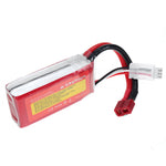 LinkMejor 7.4V 2000mAh 95C 2S LiPo Battery T Deans Plug for HSP RGT 18000 RC Car