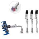 2Pcs 4Pcs Magnetic PCB Holder Flexible Metal Arms Soldering Station Fixture 360 Degree Rotating Alligator Clips Heavy Duty Tool for Electronics Repair Jewelry Crafting