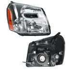 [USA Direct] 1 Pair Car Headlight Assembly Clear Lens Cover Headlamp No Bulbs for Chevrolet Equinox 2005-2009