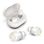 Black/White Rechargeable Portable Adjustable Hearing Earphones Invisible-In-Canal Sound Amplifier