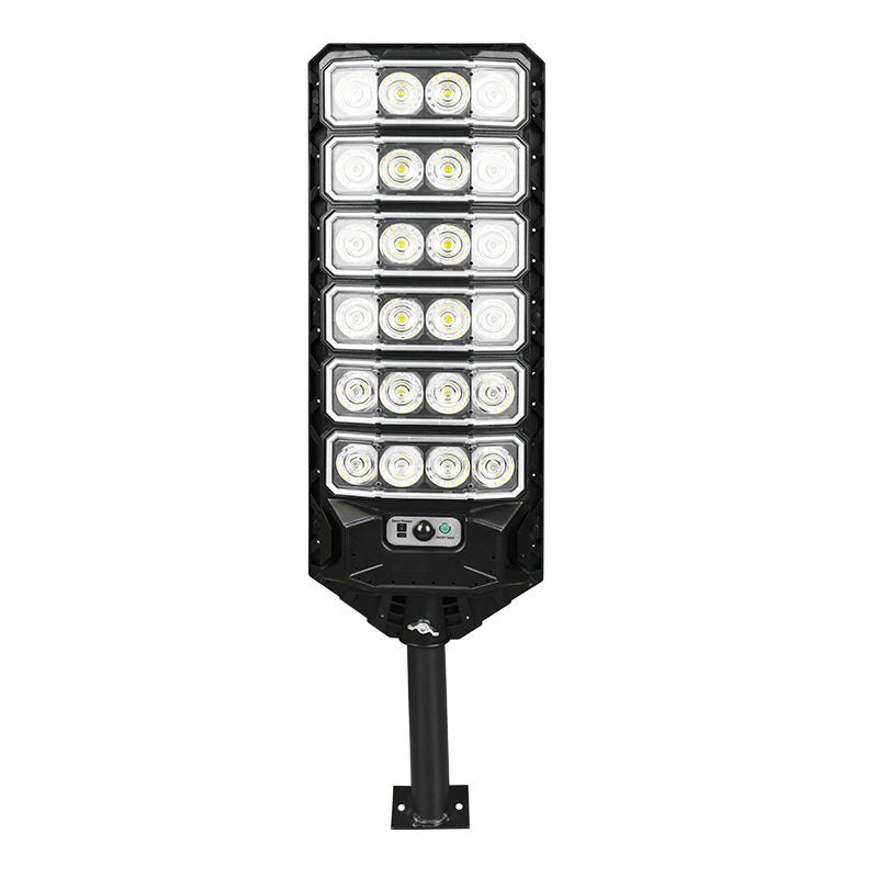 Elfeland 50W Outdoor Solar Street Light with Motion Sensor Light Sensor IPX4 Waterproof 3 Light Modes LED Floodlight
