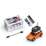 LinkMejor 6405 6405-C 1/64 2.4G FPV RC Car Wifi Camera Photos Videos VR App Control Built In Gyro Drift Desktop Micro 3 Speed On-Road Mini Full Proportional Vehicles Models Toys