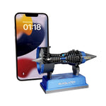 LinkMejor Miniature Trent 900 12cm Turbofan Engine Model Desktop Ornaments Science Discovery Toys