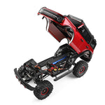 LinkMejor 104020 RTR 1/10 2.4G 4WD RC Car Rock Crawler Off-Road Climbing Truck Full Proportional LED Light Vehicles Models Toys