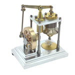 LinkMejor J06D World's Smallest Vertical String Engine Model Smallest Scale Science Discovery Toys