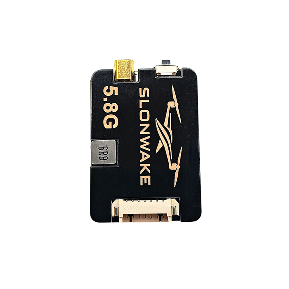 5.8GHz 1.2W(1200mW) VTX FPV Transmitter Analog 48CH 200/500/800/1200mW/Pit Mode MMCX 2-6S(7-36V) 8.6g 35x23.5mm for FPV Done FPV Racing & Long Range Drones