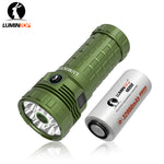Lumintop Mach4695 with OLED Display 30000LM Strong Light 8*XPH50 LED Flashlight With 46950 Battery USB-C Charge Discharge 32000mAh Power Bank Self Protect Search Torch With Fan High Powerful Outdoor Lighting