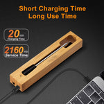 Comfook Smart Meat Thermometer BBQ Food Grill Thermometer High-Heat Perform Fast Charging Waterproof APP Support for Kitchen Camping Cooking