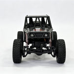 LinkMejor 18499 PRO RTR 1/18 2.4G 4WD FOC Brushless RC Car Rock Crawler Pipe Rack Off-Road Climbing Truck Alloy Body Shell LED Light Metal Oil Shocks Drive Shafts Full Proportional Vehicles Models Toys