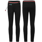 LinkMejor HT-08A Women Electric Heated Trousers - 8 Heating Areas, 3 Temperature Control, Waterproof Winter Warm Thermal Leggings Pants for Outdoors