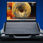 Flydigi BS3 Pro Laptop Cooling Base Three-Sided Intake Pressure Cooling 4000 RPM 48°C Temperature Drop Triple Noise Reduction RGB Lighting 4-Level Adjustable Stand App Control Detachable Filter 15.6"-21" Compatibility Gaming Laptop Cooler