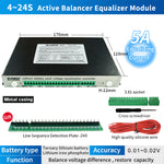 LinkMejor Active Balancer Equalizer Module With Metal-case 5A 8A Voltage Accuracy 0.01V Lithium Iron Phosphate Battery Balancing System 4S to 24S Compact Design