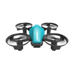 LinkMejor GT1 Mini Headless Mode 360° Roll 8mins Flying Time Circle Protection Kids Gifts 2.4G 4CH 6-Axis RC Drone Quadcopter RTF