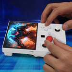 [128GB] DC45V 20000+ Games Open Source Handheld Gaming Console 4.5 Inch IPS Screen RK3326 WiFi 4000mAh Retro Game Player with Vibration RGB Joystick Portable Linux Gaming Device