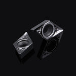 LinkMejor 10pcs DCGT070204-AK H01 Aluminum Cutter Blade Carbide Insert Cutting Tool For CNC Turning Tools