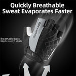 LinkMejor Half Finger Bicycle Gloves PU Leather Breathable Non-slip  Fashion Gloves for MTB Bike Cycling Fun