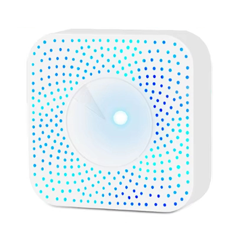DCR-009 Tuya ZigBe/WiFi Air Quality Detector PM2.5 Formaldehyde VOC CO2 Temperature Humidity 6-in-1 Smart Air Box Sensor Via Alexa Google
