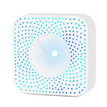 DCR-009 Tuya ZigBe/WiFi Air Quality Detector PM2.5 Formaldehyde VOC CO2 Temperature Humidity 6-in-1 Smart Air Box Sensor Via Alexa Google
