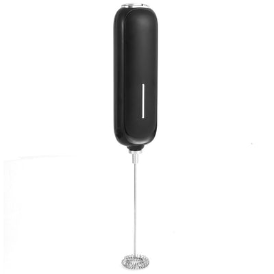 LinkMejor Rechargeable Handheld Egg Beater Electric Milk Frother Foam Maker Mixer Coffee Drink Frothing Wand Foamer